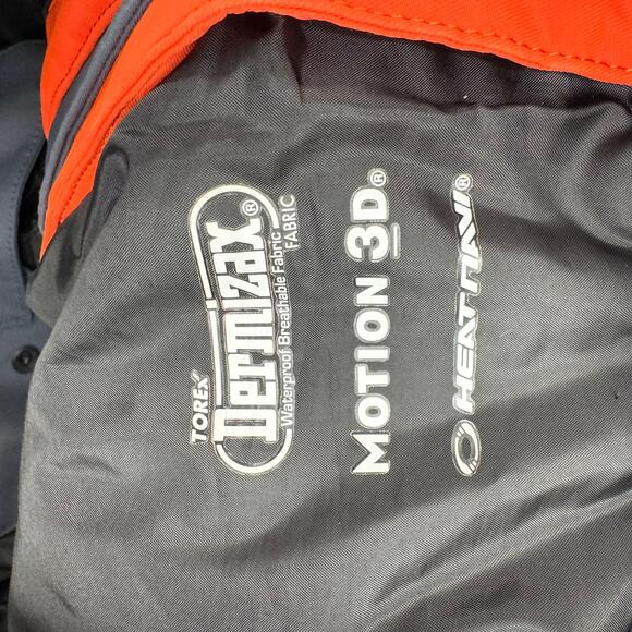 Descente Parahood Torex Motion 3D Heat Navi Ski Jacket Mens Medium Gray - Picture 8 of 16